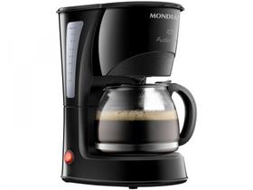 Cafeteira Elétrica Mondial Pratic 20 CN-01-20X - 20 Cafés Preto