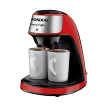 Cafeteira Elétrica Mondial Smart Coffe Vermelho/Inox 500W 220V - C-42-2X-RI