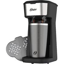 Cafeteira Eletrica Ocaf200 Oster Automática Portatil Preta e Inox 400ml Filtro Permanente 110v Copo Térmico 600W 127v 2DAY