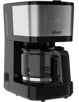 Cafeteira eletrica oster faz 19 xicaras 600w 220v - inox/preta