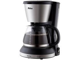 Cafeteira Elétrica Philco PH14 PLUS 14 Xícaras - Inox Preto Fosco e Prata Cafeteira Elétrica Philco PH14 PLUS 14 Xícaras - Inox Preto Fosco e Prata