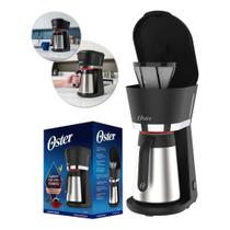 Cafeteira Elétrica Preta Garrafa Inox Térmica 700ml Pequena