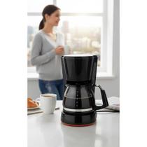 Cafeteira Elétrica Preto Rápida e Saborosa