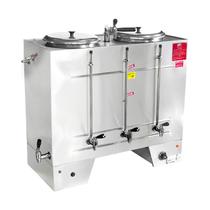 Cafeteira Elétrica Profissional Semiautomática 50 Litros 2 Reservatórios Consercaf