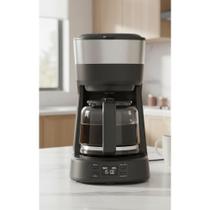 Cafeteira Elétrica Programável 1.2L Timer Inox 110v