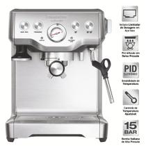 Cafeteira Elétrica Tramontina by Breville Express Inox 1,8L Máquina de Café Profissional Italiana Cafeteira Elétrica Tramontina by Breville Express Inox 1,8L Máquina de Café Profissional Italiana