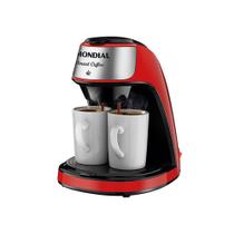 Cafeteira Eletrica Vermelha Smart Coffe Mondial 2 Xicaras 1200ml 127v