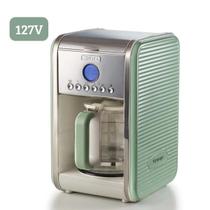 Cafeteira Elétrica Vintage Verde Ariete Programável com Filtro Voltagem:127v