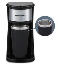 Cafeteira Elite Gourmet EHC-112B com caneca térmica 400mL preta
