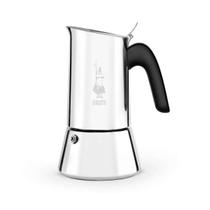 Cafeteira em inox Bialetti Vênus 10 xícaras 500ml cinza