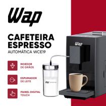 Cafeteira Espressa Automática Digital WAP Aroma WCE19 Prosdócimo com Moedor de Groãs
