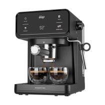 Cafeteira Espresso Digital Aroma Prime WAP, WCM20 20 Bar, Com Painel Touch Screen, Preto e Cinza Cafeteira Espresso Digital Aroma Prime WAP, WCM20 20 Bar, Com Painel Touch Screen, Preto e Cinza