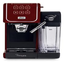 Cafeteira Espresso + Leite Primalatte Red Touch 127V Oster
