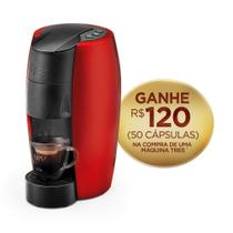Cafeteira Espresso LOV Vermelha Automática - TRES 3 Corações Cafeteira Espresso LOV Vermelha Automática - TRES 3 Corações