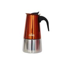 Cafeteira Espresso Moka Indução Inox 300 ml Any Morning