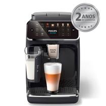 Cafeteira Espresso Superautomática LatteGo Série 4400 Philips Walita Preta com 12 Tipos de Bebidas - EP4441