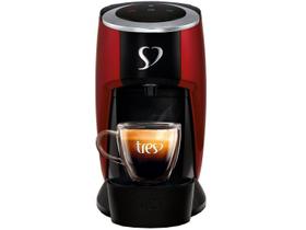 Cafeteira Espresso Touch Vermelha 3 Corações 220V Automática, com tela sensível ao toque, sistema multipressão e design moderno