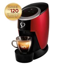 Cafeteira Espresso Touch Vermelha Automática - TRES 3 Corações