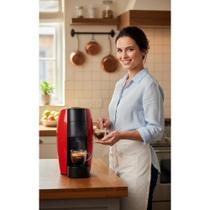 Cafeteira Espresso Vermelha Automática - Cremosa e Rápida Cafeteira Espresso Vermelha Automática - Cremosa e Rápida