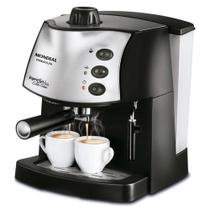 Cafeteira expresso 15 Bar preta e prata - Coffee Cream C-08 110V - Mondial
