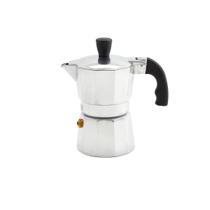 Cafeteira expresso Imusa, fogão de alumínio, 1 xícara, prata