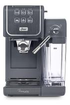 Cafeteira Expresso Oster Primalatte Touch Cinza Bvstem6801-017
