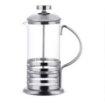 Cafeteira Francesa Com Prensa De Vidro E Inox Café 600ml - TP