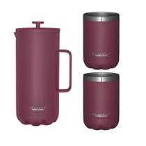 Cafeteira francesa Scanpan TO GO 1.0L com 2 xícaras Cafeteira francesa Scanpan TO GO 1.0L com 2 xícaras
