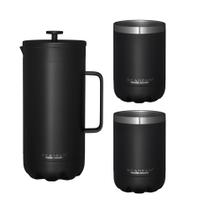 Cafeteira francesa Scanpan TO GO 1.0L com 2 xícaras Cafeteira francesa Scanpan TO GO 1.0L com 2 xícaras