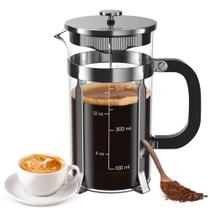 Cafeteira French Press BeanNest 600ml em aço inoxidável Cafeteira French Press BeanNest 600ml em aço inoxidável
