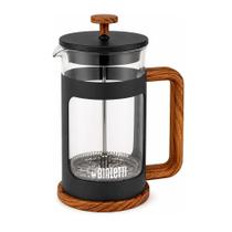 Cafeteira French Press Bialetti Woody 350ml Preta: Design Minimalista e Café Gourmet Cafeteira French Press Bialetti Woody 350ml Preta: Design Minimalista e Café Gourmet