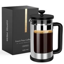 Cafeteira French Press RAINBEAN 350mL 1 xícara com 3 filtros