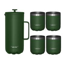 Cafeteira French Press Scanpan TO GO 1,0 L com 4 xícaras de 250 mL Cafeteira French Press Scanpan TO GO 1,0 L com 4 xícaras de 250 mL