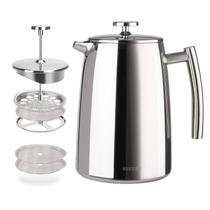 Cafeteira French Press Secura 1000mL 304 de aço inoxidável