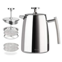 Cafeteira French Press Secura 500mL 304 de aço inoxidável