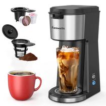 Cafeteira gelada Famiworths Hot/Cold Single Serve K Cup Cafeteira gelada Famiworths Hot/Cold Single Serve K Cup