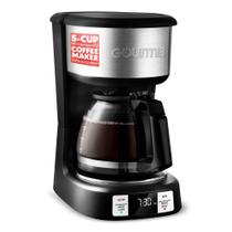 Cafeteira Gourmia GCM3518 Programável 5 xícaras 700W Cafeteira Gourmia GCM3518 Programável 5 xícaras 700W