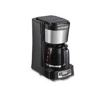 Cafeteira Hamilton Beach com Timer - Jarra de Vidro Preto