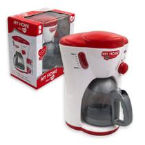 Cafeteira Infantil My Home com Luz e Som Mini Chef Brinquedo Menina