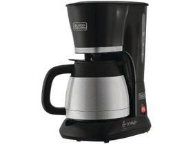 Cafeteira Inox Elétrica 25 Xícaras Black&decker 127v Filtro Cor Preto Cafeteira Inox Elétrica 25 Xícaras Black&decker 127v Filtro Cor Preto