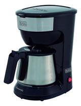 Cafeteira Inox Elétrica 38 Xícaras Black&decker Filtro Cor Preto Cafeteira Inox Elétrica 38 Xícaras Black&decker Filtro Cor Preto