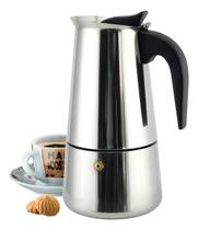 Cafeteira Italiana 4 Xícaras expresso em Inox 200ml Moka