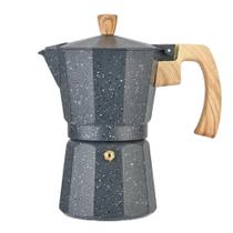 Cafeteira Italiana 6 Xícaras De Alumínio Cinza Casambiente Cafeteira Italiana 6 Xícaras De Alumínio Cinza Casambiente