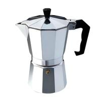 Cafeteira Italiana 6 Xicaras Expresso Grande Moka Luxo Prata Aluminio Manual Profissional Cafeteira Italiana 6 Xicaras Expresso Grande Moka Luxo Prata Aluminio Manual Profissional