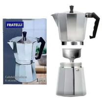 Cafeteira Italiana 6 Xicaras Fratelli