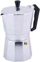 Cafeteira Italiana 9 Doses Em Alumínio Polido - Café Cozinha 9 xícaras Cafeteira Italiana 9 Doses Em Alumínio Polido - Café Cozinha 9 xícaras
