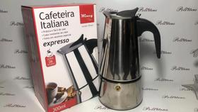 Cafeteira Italiana Aço Inox 300ml - Ekological