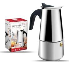 Cafeteira Italiana Aço Inox 450Ml 9 Xicaras - Art House