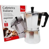 Cafeteira Italiana Aluminio 300ml 6 Xicaras Wincy