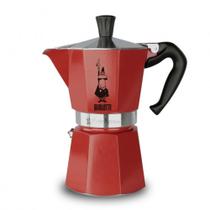 Cafeteira Italiana Bialetti Nuova Moka Vermelha 6 Xícaras Cafeteira Italiana Bialetti Nuova Moka Vermelha 6 Xícaras